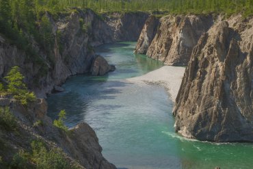 Река Омулевка — Река Омулевка — фотограф Владимир Рябков
