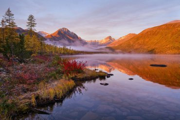 Озеро Джека Лондона - Колыма — Озеро Джека Лондона — фотограф Владимир Рябков