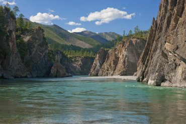 Река Омулевка — Река Омулевка — фотограф Владимир Рябков