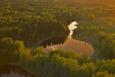 Фото с параплана - Тверская область — Фото с параплана — фотограф Владимир Рябков