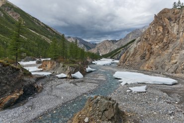 Река Омулевка — фотограф Владимир Рябков