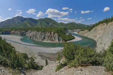 Река Омулевка — Река Омулевка — фотограф Владимир Рябков