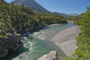 Река Омулевка — Река Омулевка — фотограф Владимир Рябков