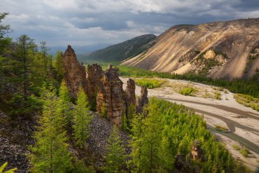 Река Хета — Река Хета — фотограф Владимир Рябков