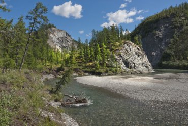 Река Омулевка — Река Омулевка — фотограф Владимир Рябков