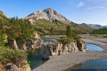 Река Омулевка — Река Омулевка — фотограф Владимир Рябков