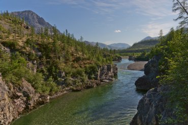Река Омулевка — Река Омулевка — фотограф Владимир Рябков