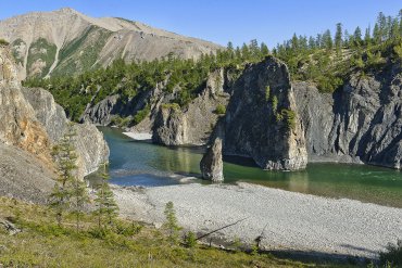 Река Омулевка — Река Омулевка — фотограф Владимир Рябков